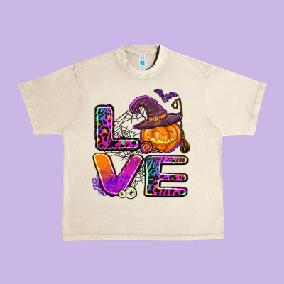 Halloween Love Urban Heavy Tee Designed By Adodesignshop