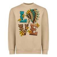 Mushroom love indian headdress Heavyweight Sweatshirt - HRA Design Shop