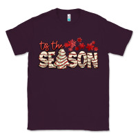 Plum tis the season with christmas cake Classic Tee - AdoDesignShop