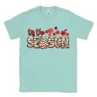 Seafoam tis the season with christmas cake Classic Tee - AdoDesignShop