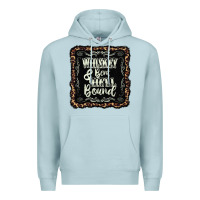 Blue Mist whiskey bent hell bound black Premium Hoodie - AdoDesignShop