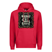 Cardinal whiskey bent hell bound black Premium Hoodie - AdoDesignShop