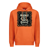 Carrot whiskey bent hell bound black Premium Hoodie - AdoDesignShop