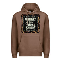 Chestnut whiskey bent hell bound black Premium Hoodie - AdoDesignShop