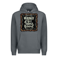 Rock whiskey bent hell bound black Premium Hoodie - AdoDesignShop