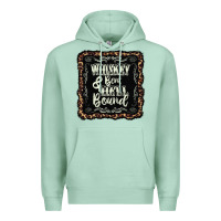 Seafoam whiskey bent hell bound black Premium Hoodie - AdoDesignShop