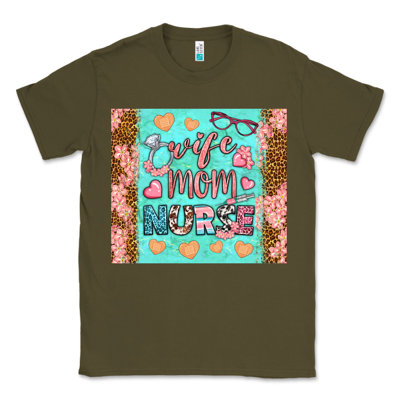 Wife Mom Nurse Tumbler Classic Tee by BundleAndBundleShop | Teevron