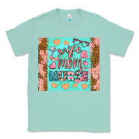 Seafoam wife mom nurse tumbler Classic Tee - BundleAndBundleShop