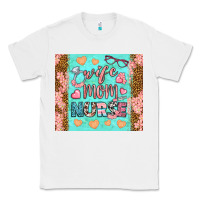 White wife mom nurse tumbler Classic Tee - BundleAndBundleShop