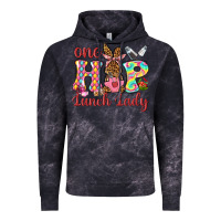 Cloud Black One hip lunch lady Vintage Hoodie - Neo Western