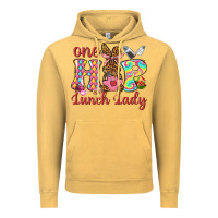 Vintage Mustard One hip lunch lady Vintage Hoodie - Neo Western