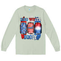 Matcha red white and boozy Long Sleeve Tee - JahusDesignShop