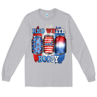 Moon Dust red white and boozy Long Sleeve Tee - JahusDesignShop