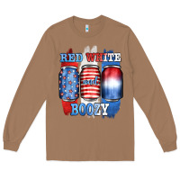 Toasted Coconut red white and boozy Long Sleeve Tee - JahusDesignShop