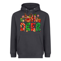 Smoke Oh deer Reindeer Heavyweight Hoodie - NancyCooperArtShop