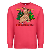 Cardinal christmas nail bbs Premium Sweatshirt - BundleAndBundleShop
