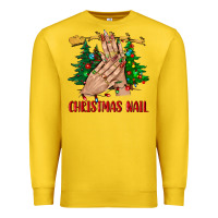 Lemon christmas nail bbs Premium Sweatshirt - BundleAndBundleShop