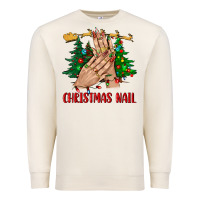Sandshell christmas nail bbs Premium Sweatshirt - BundleAndBundleShop