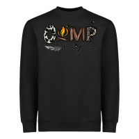 Black camp life Heavyweight Sweatshirt - CowhideDigitalArt