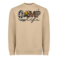 Mushroom camp life Heavyweight Sweatshirt - CowhideDigitalArt