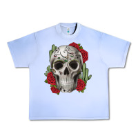 Grape Ice skull cactus Urban Heavy Tee - JahusDesignShop