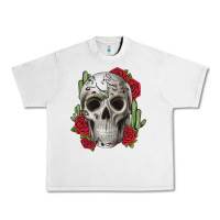 Lunar Rock skull cactus Urban Heavy Tee - JahusDesignShop