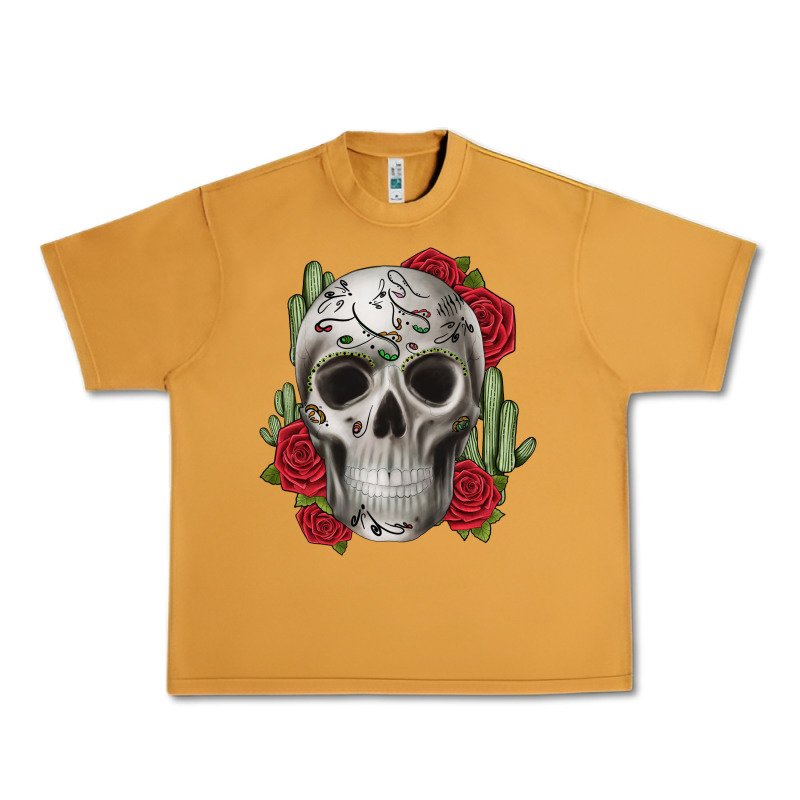 Skull Cactus Urban Heavy Tee by JahusDesignShop | Teevron