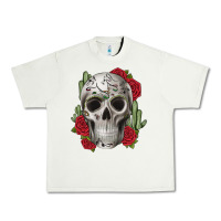 Pistachio skull cactus Urban Heavy Tee - JahusDesignShop
