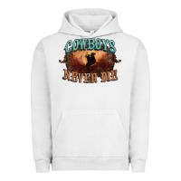 Pigment Lunar Rock Cowboys never die Urban Hoodie - HowdyJamesFarm