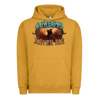 Pigment Peanut Butter Cowboys never die Urban Hoodie - HowdyJamesFarm