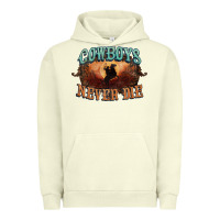 Pigment Pistachio Cowboys never die Urban Hoodie - HowdyJamesFarm