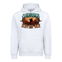White Cowboys never die Urban Hoodie - HowdyJamesFarm