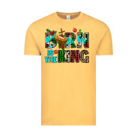 Vintage Mustard born is the king Vintage Tee - AdoDesignShop