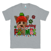 Heather Grey merry pawmas christmas yorkie Classic Tee - Jasminsmagicworld