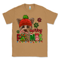 Toasted Coconut merry pawmas christmas yorkie Classic Tee - Jasminsmagicworld