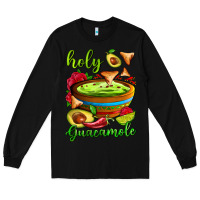 Black holy guacamole Long Sleeve Tee - AdoDesignShop