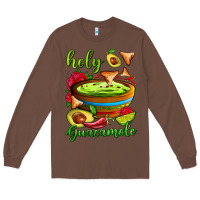 Chestnut holy guacamole Long Sleeve Tee - AdoDesignShop