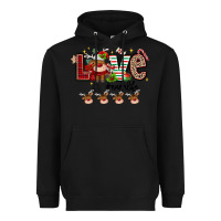 Black love christmas Heavyweight Hoodie - MaliasSmallBusiness