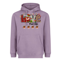 Lavender love christmas Heavyweight Hoodie - MaliasSmallBusiness