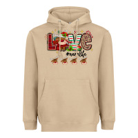 Mushroom love christmas Heavyweight Hoodie - MaliasSmallBusiness