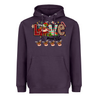 Plum love christmas Heavyweight Hoodie - MaliasSmallBusiness