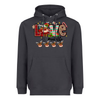 Smoke love christmas Heavyweight Hoodie - MaliasSmallBusiness