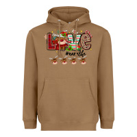 Toasted Coconut love christmas Heavyweight Hoodie - MaliasSmallBusiness