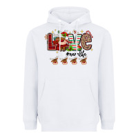 White love christmas Heavyweight Hoodie - MaliasSmallBusiness