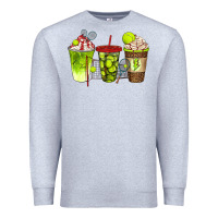 Heather Grey tennis coffee cups bbs Premium Sweatshirt - BundleAndBundleShop