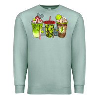 Seafoam tennis coffee cups bbs Premium Sweatshirt - BundleAndBundleShop