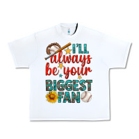 White i'll always be your biggest fan baseball Urban Heavy Tee - BundleAndBundleShop
