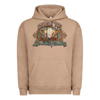 Pigment Burro Chasin you like a shot of whiskey bull skull Urban Hoodie - HowdyJamesFarm