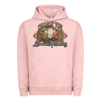 Pigment Salmon Chasin you like a shot of whiskey bull skull Urban Hoodie - HowdyJamesFarm