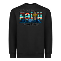 Black can move faith mountains Heavyweight Sweatshirt - CowhideDigitalArt